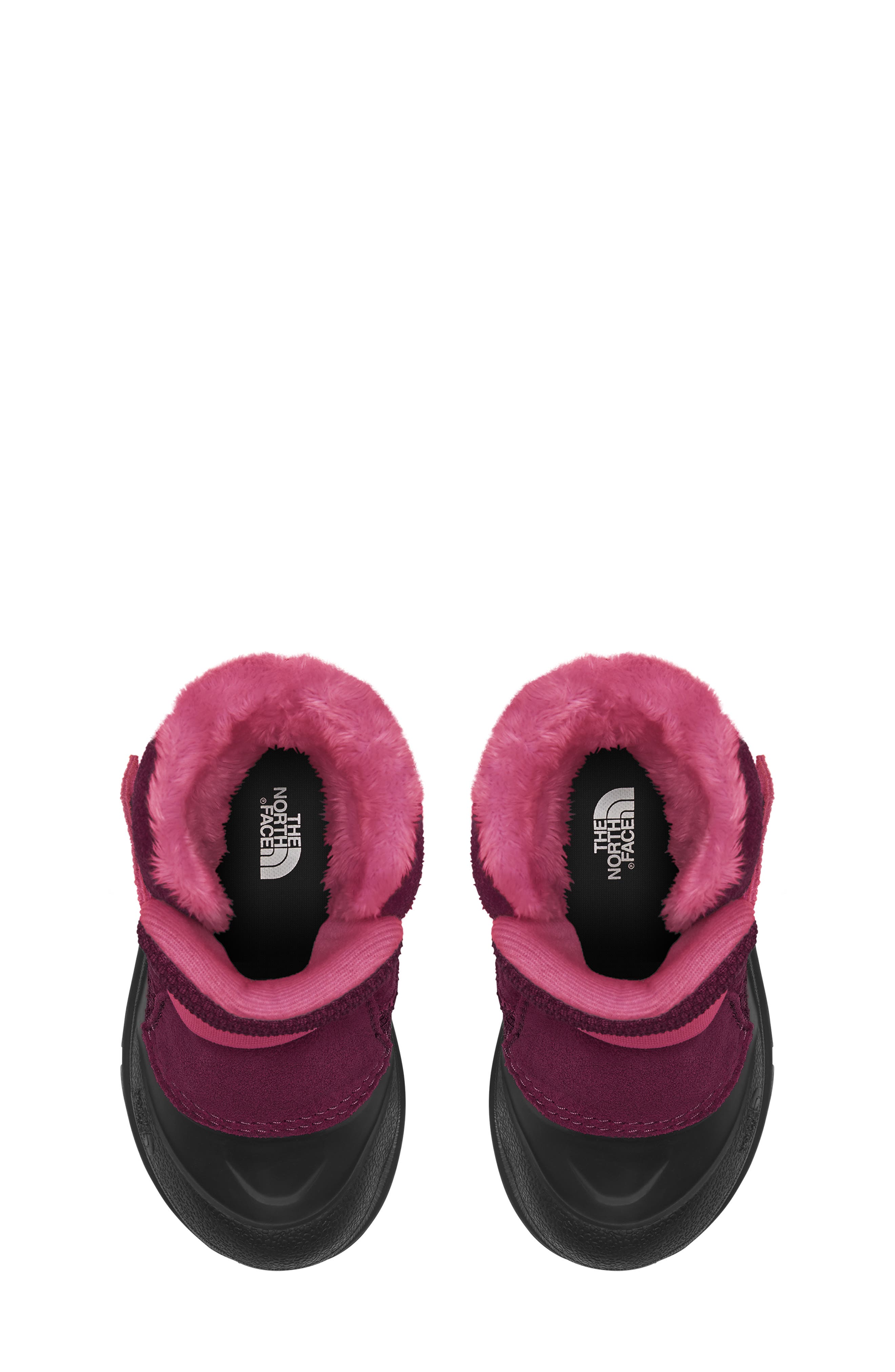 The North Face Kids' Alpenglow II Waterproof Insulated Boot, Alternate, color, Boysenberry/ Tnf Black