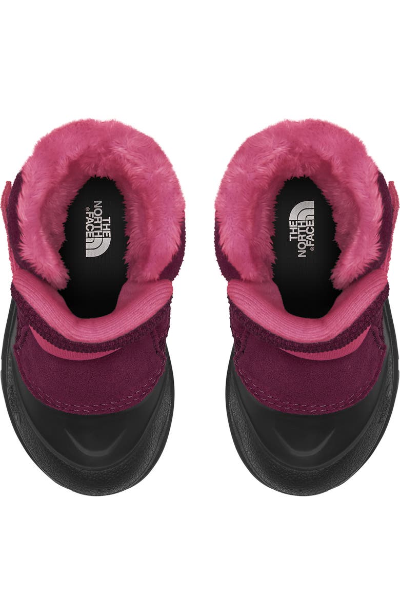 The North Face Kids' Alpenglow II Waterproof Insulated Boot, Alternate, color, Boysenberry/ Tnf Black