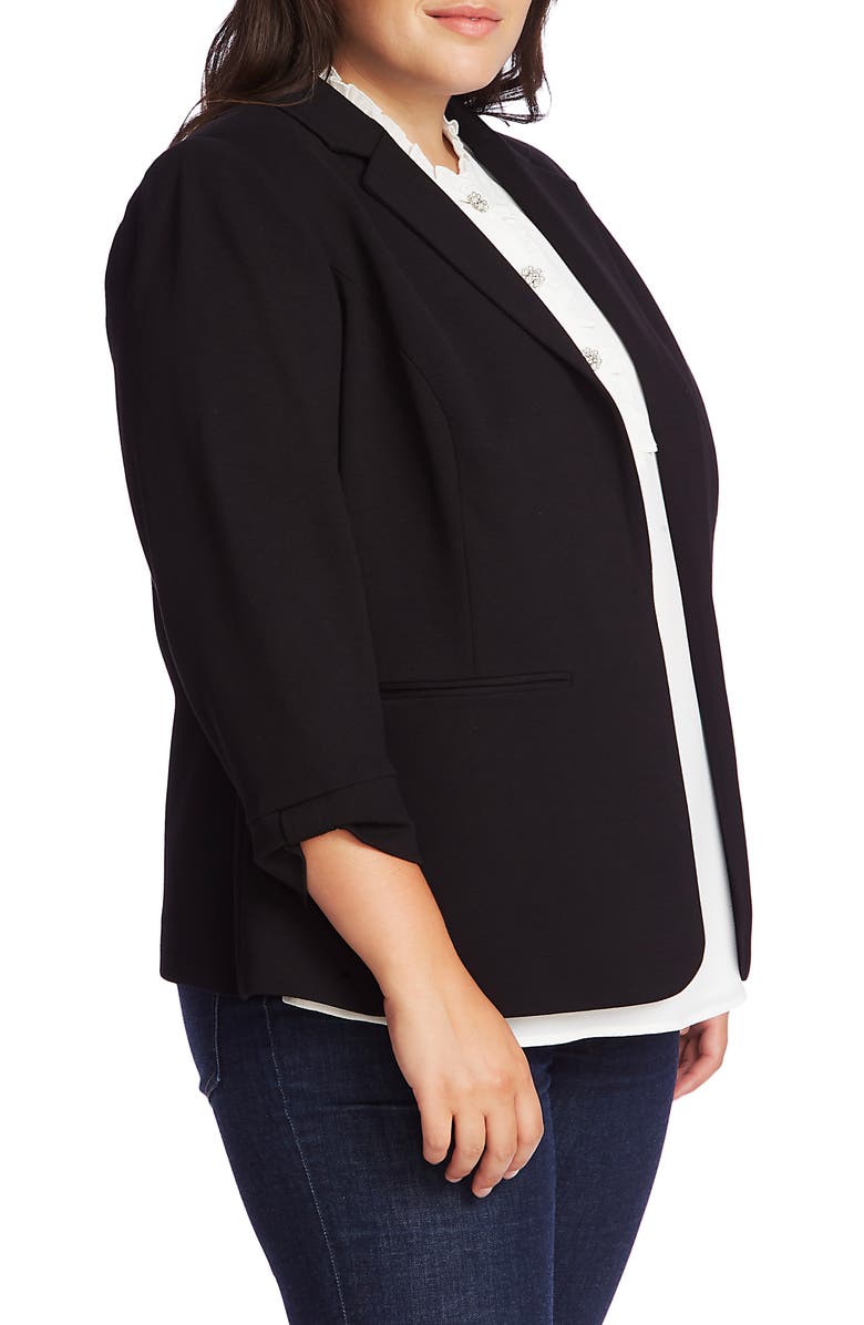 CeCe Knit Blazer, Alternate, color, 