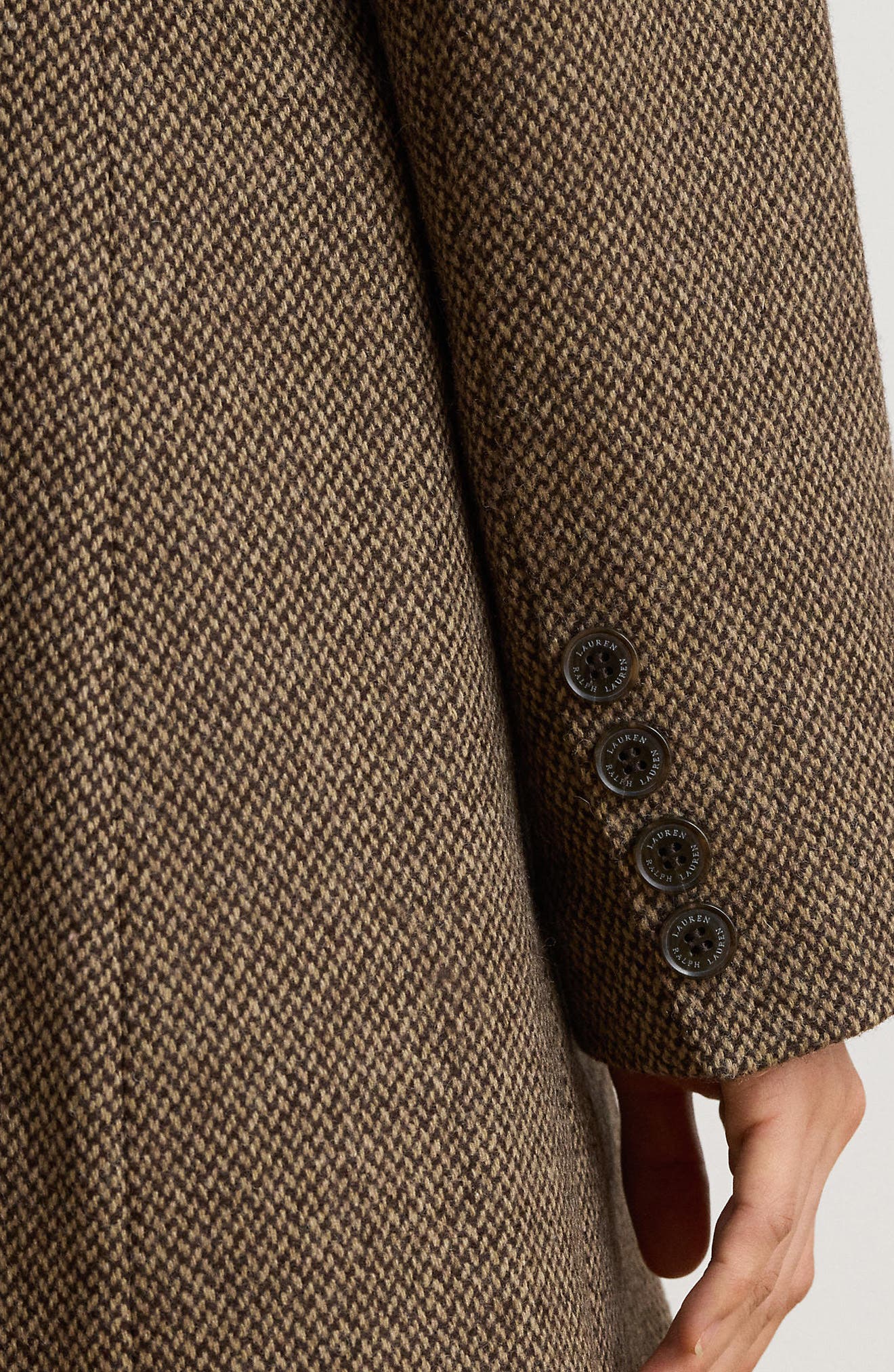 Женские куртки Lauren Ralph Lauren Double Breasted Wool Blend Coat — фото 6