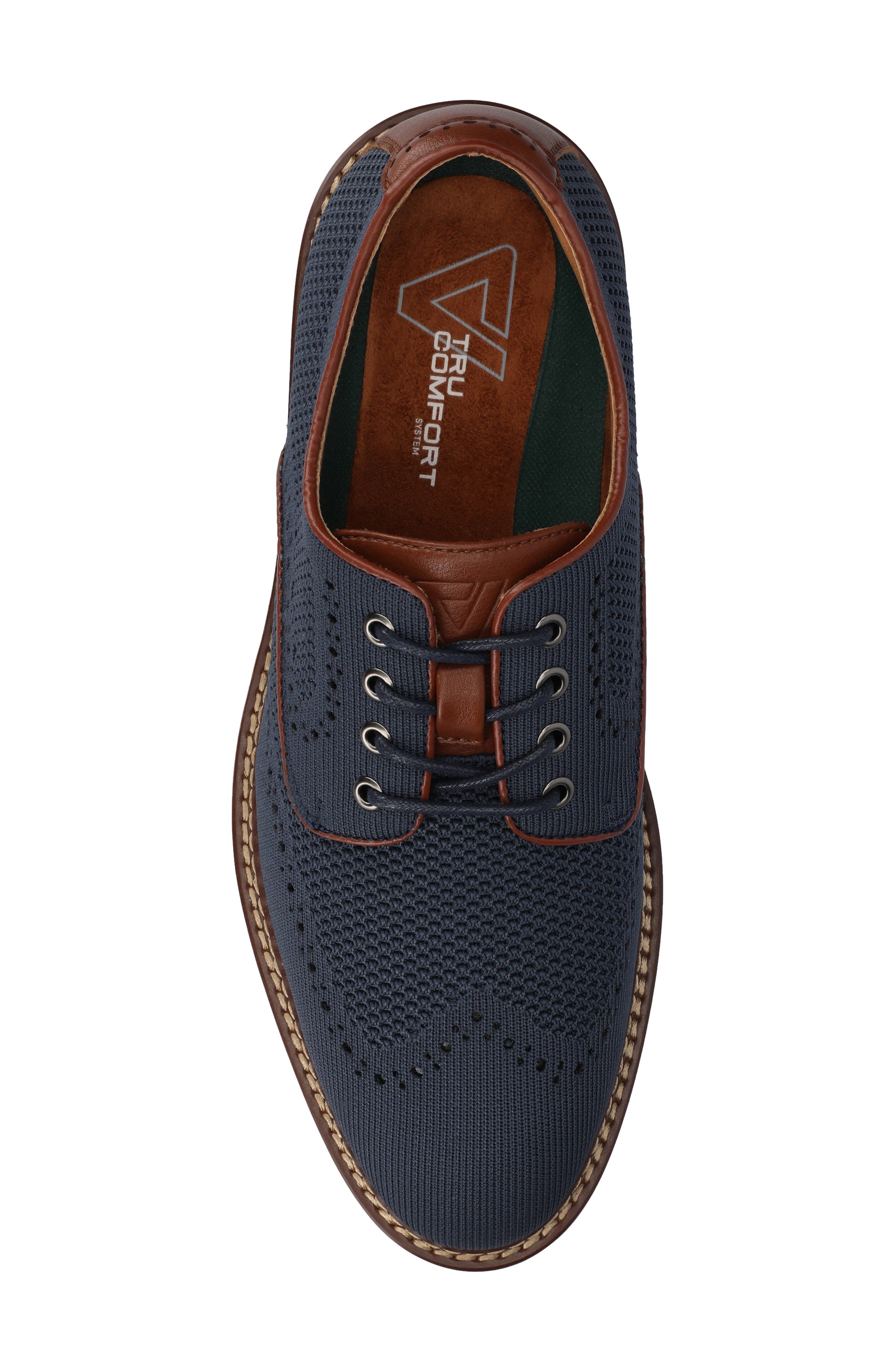 Whitaker Knit Derby, Alternate, color, NAVY