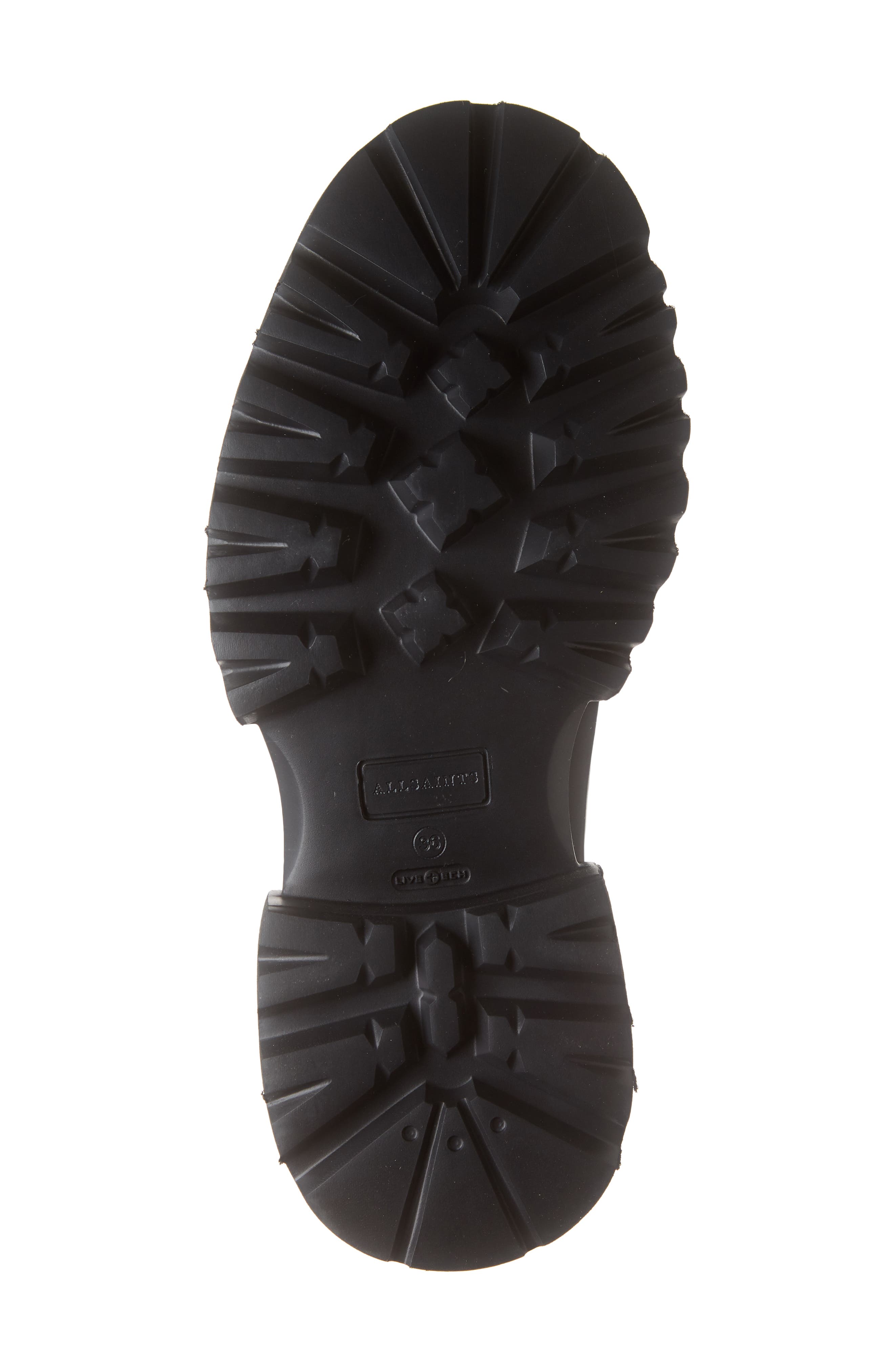 AllSaints Harlee Lug Sole Chelsea Boot, Alternate, color, 