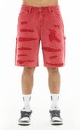 Cult of Individuality Grunge Carpenter Denim Shorts