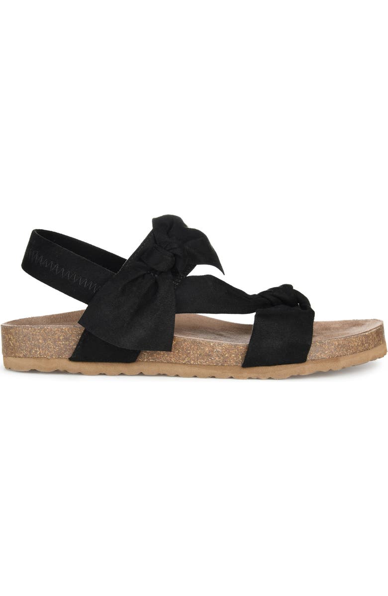 Journee Collection JOURNEE Xanndra Knotted Slingback Sandal, Alternate, color,