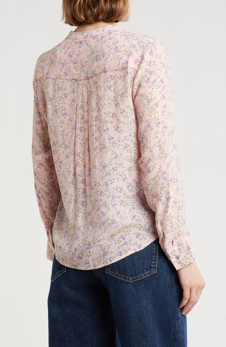Long Sleeve Button-Up Top