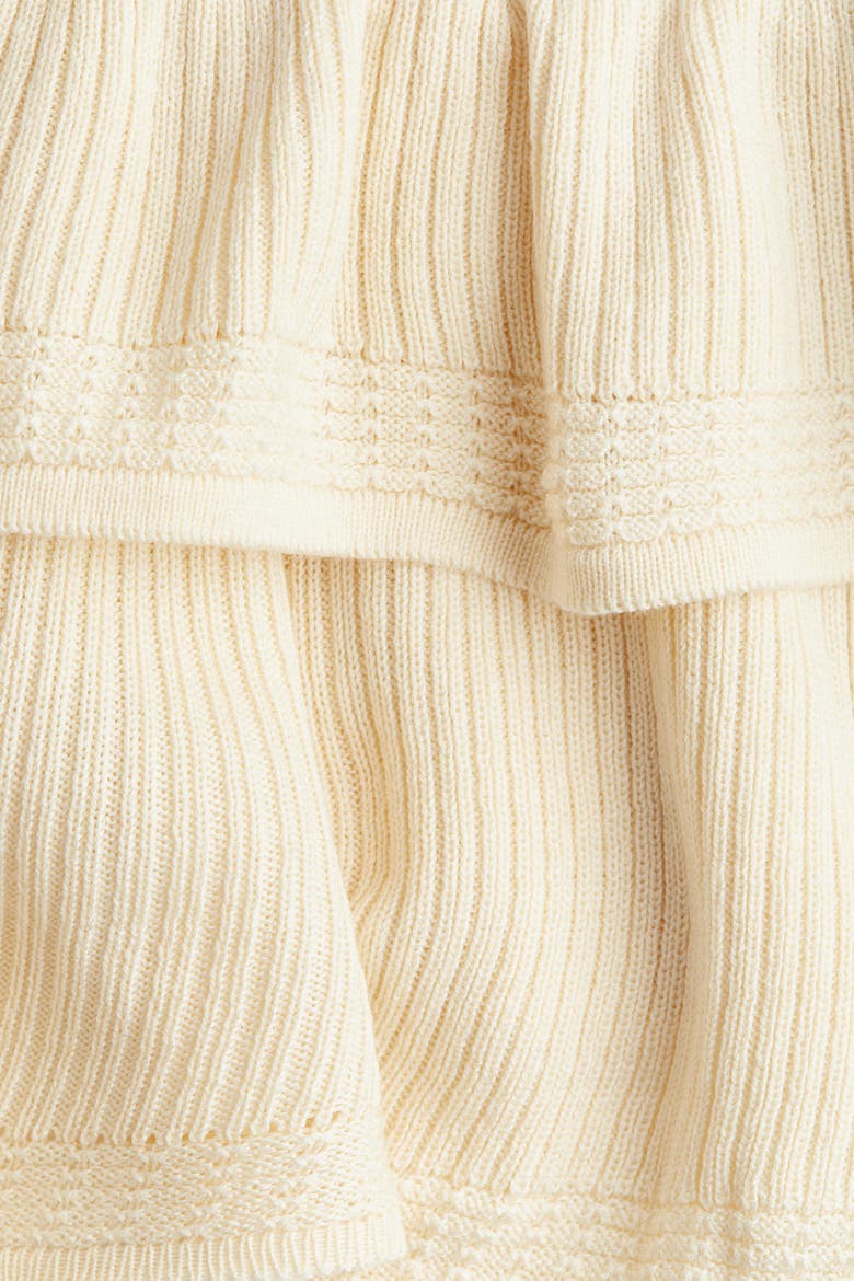 Rib-knit Dress, Alternate, color, Light beige