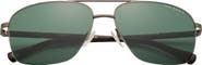 Ted Baker London 60mm Polarized Navigator Sunglasses