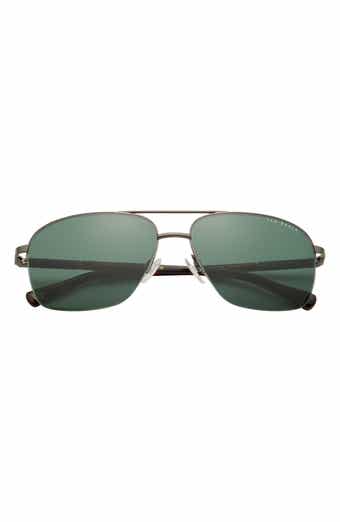 Ted Baker London 60mm Polarized Navigator Sunglasses