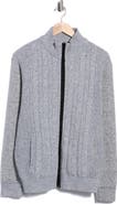 TOM BAINE Full Zip Sweater