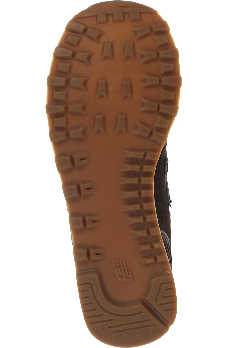 New Balance 574 Sneaker, Alternate, color, Black Coffee/ Angora