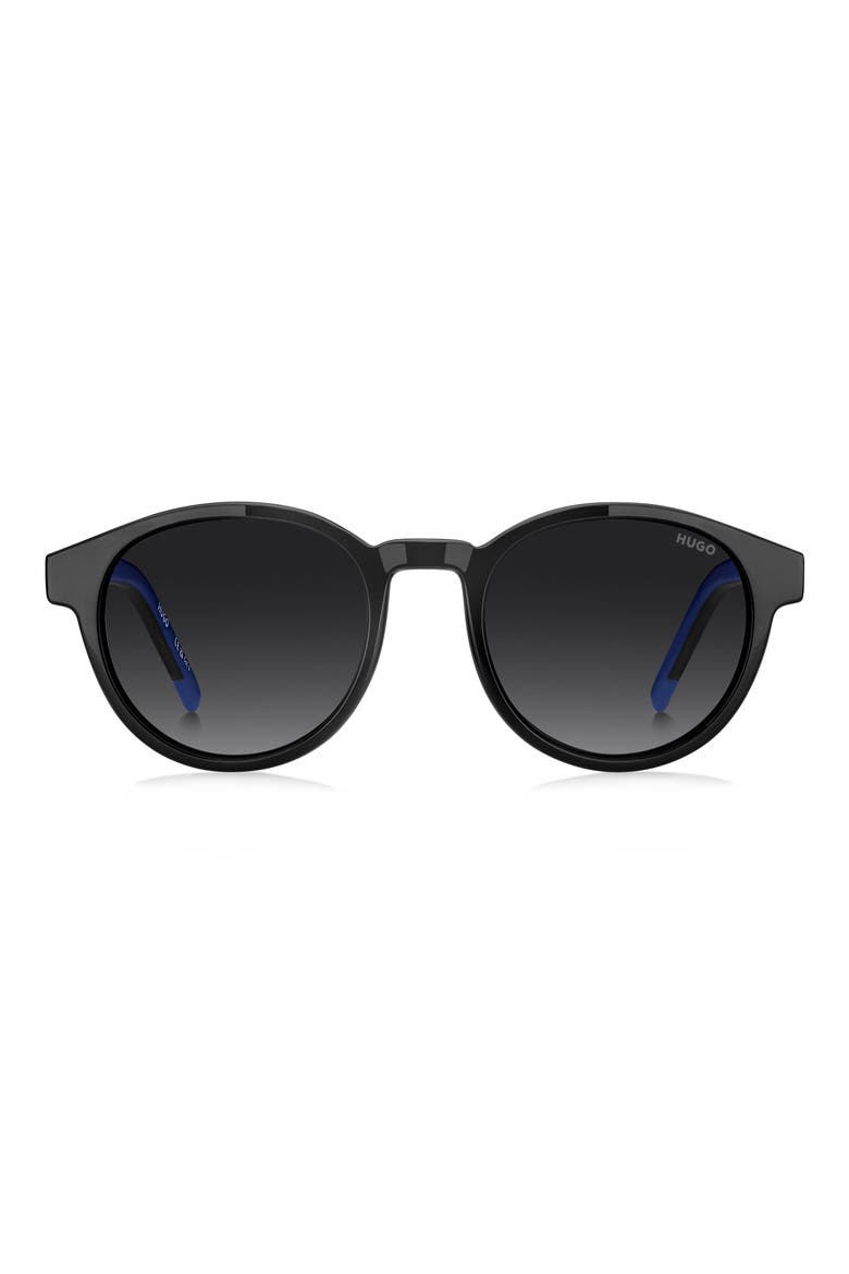 51mm Panthos Sunglasses, Main, color, SHADED GREY/ DARK GREY SF