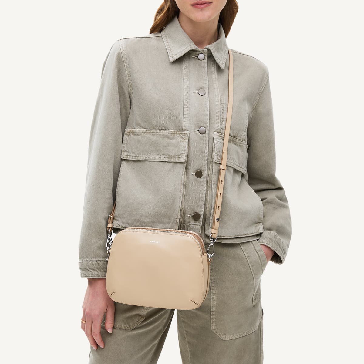 Radley Dukes Place Medium Ziptop Crossbody Bag, Alternate, color, 