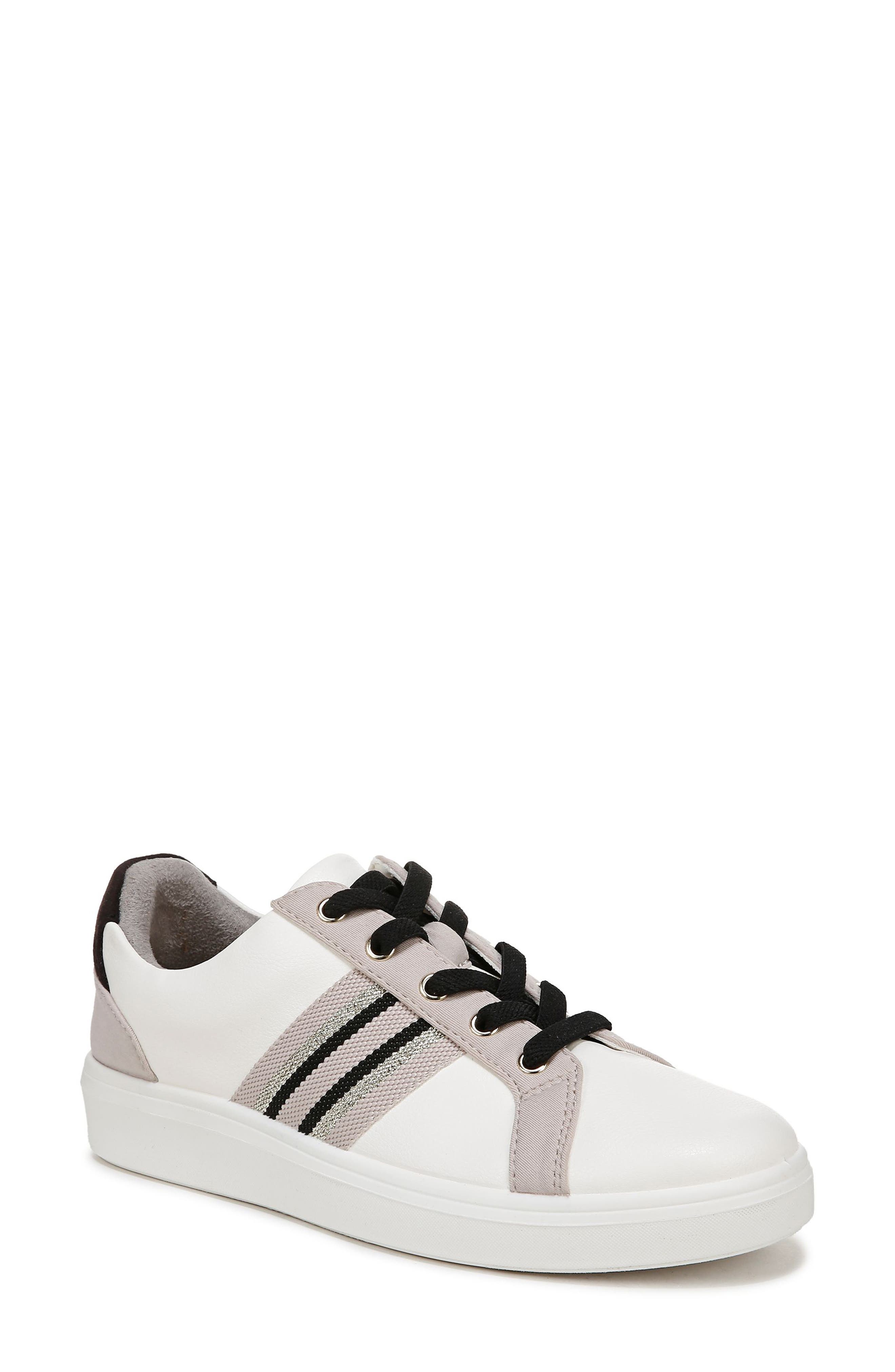 LifeStride Happy Friday Sneaker, Main, color, White/Black