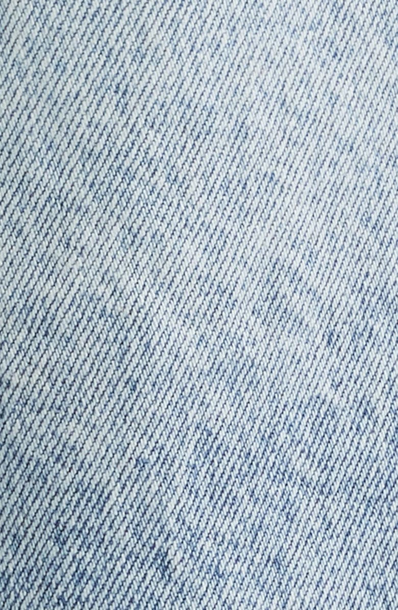 DIET STARTS MONDAY Rip & Repair Denim Shorts, Alternate, color, Indigo