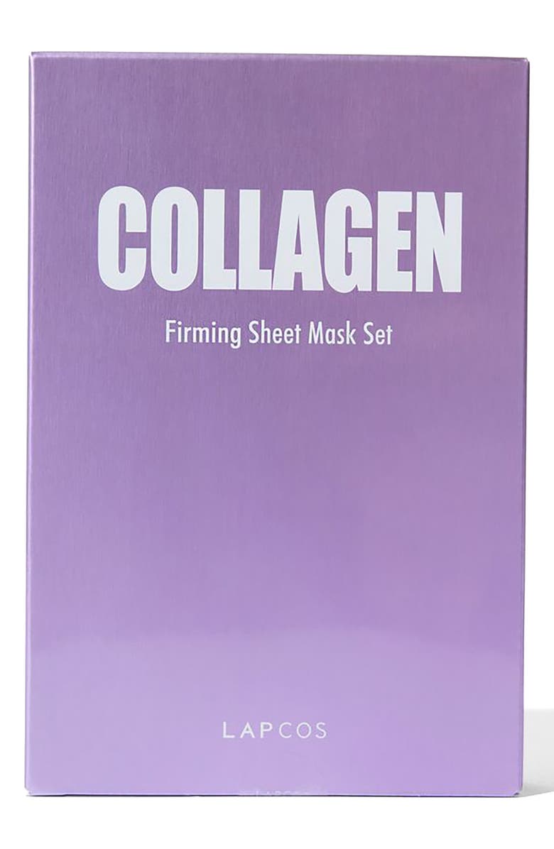 LAPCOS Collagen Firming Sheet Mask, Main, color, Purple