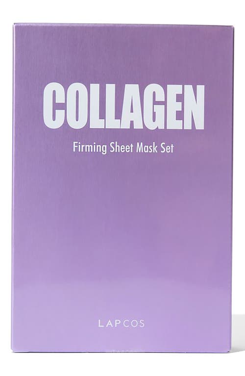 Lapcos Collagen Firming Sheet Mask In Purple