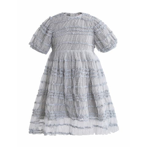 Mist Ruffle Dress