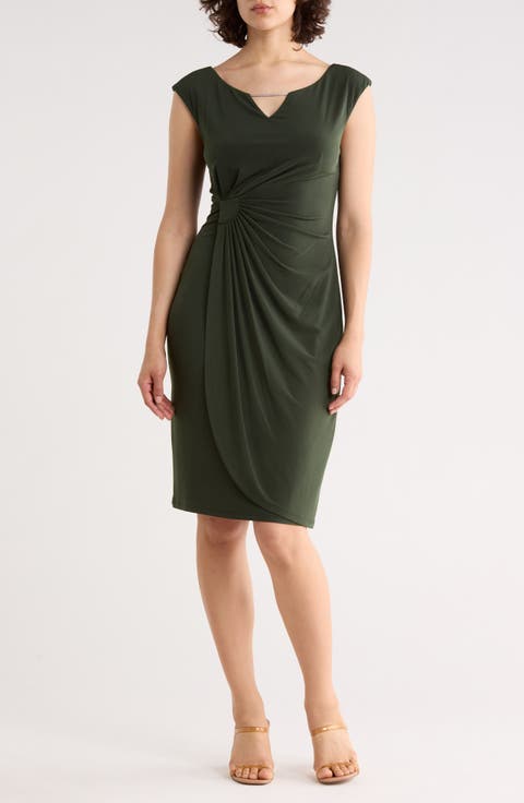 Ity Trim Detail Sheath Dress