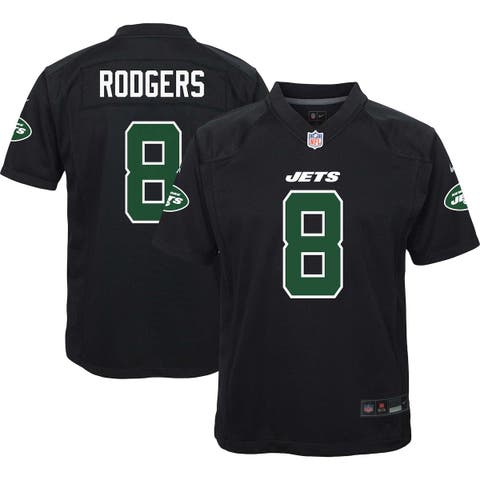 Youth Nike Aaron Rodgers Black New York Jets Game Jersey