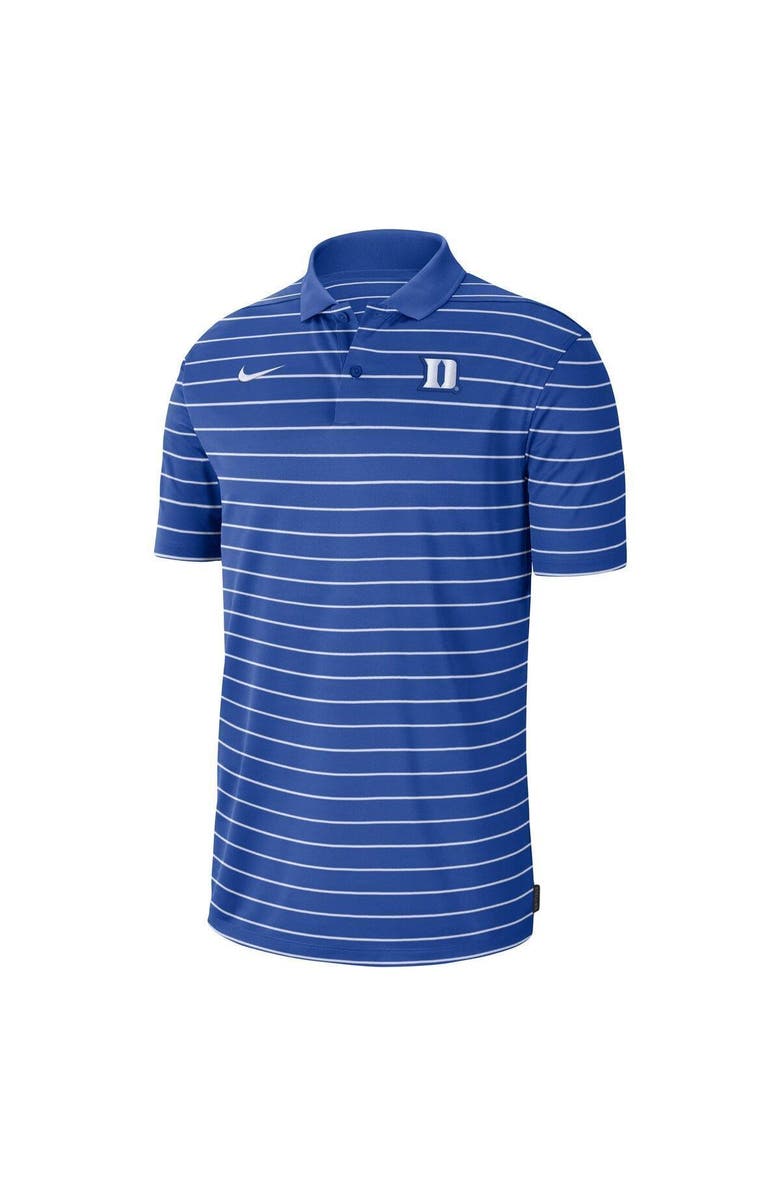 Nike Men's Nike Royal Duke Blue Devils Icon Victory Coaches 2023 Early Season Performance Polo, Alternate, color, Royal