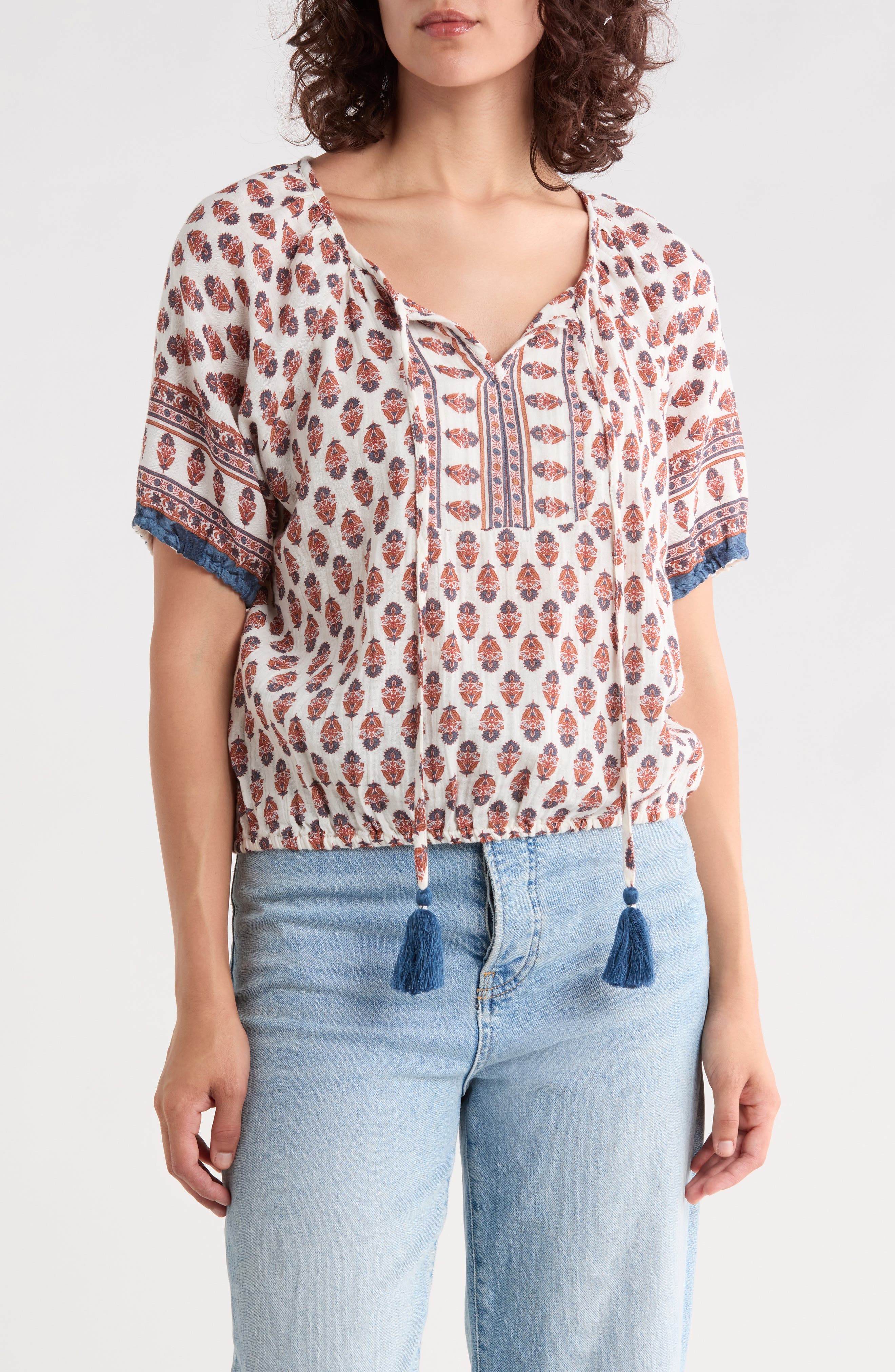 Cotton Bubble Top