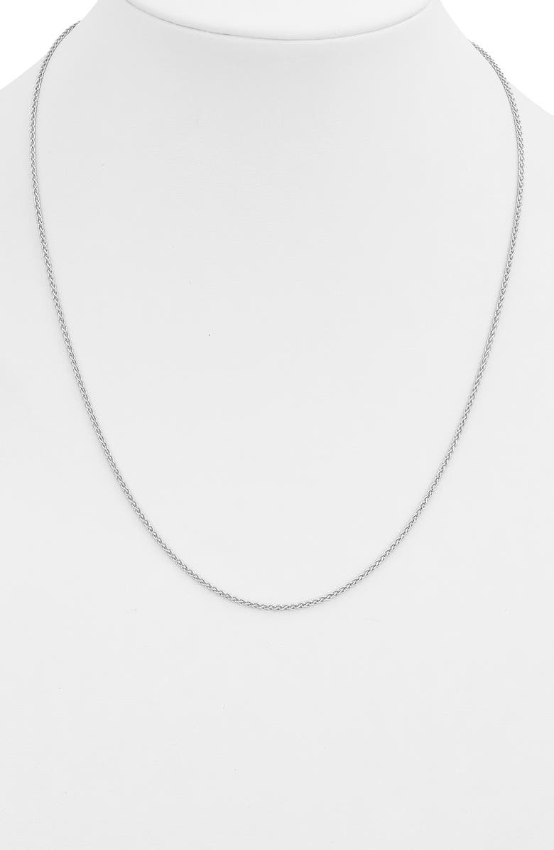 HAWLEY ST 14K Gold Wheat Chain Necklace, Alternate, color, 