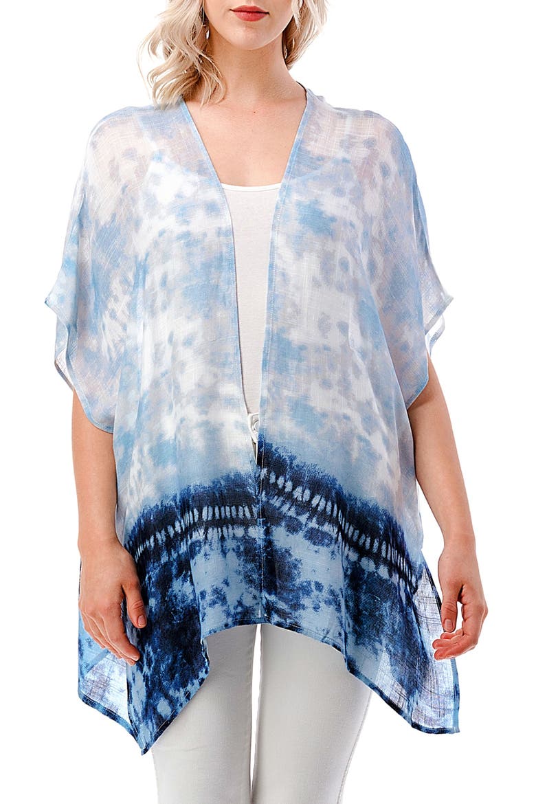 Tie Dye Duster, Main, color, BLUE