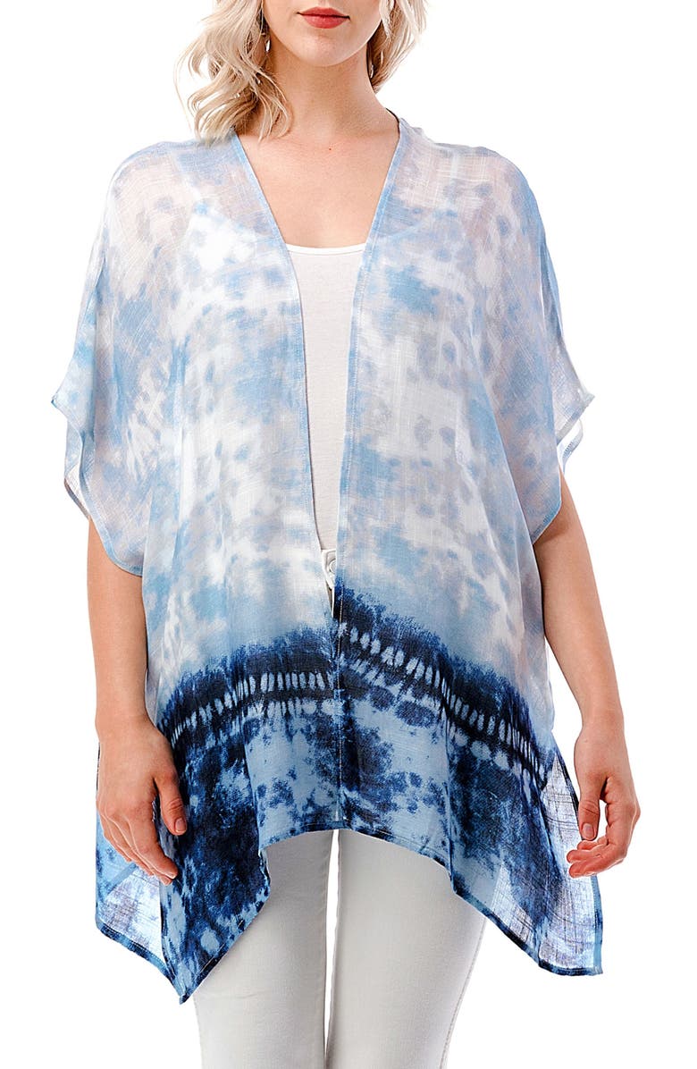 MARCUS ADLER Tie Dye Duster, Main, color, Blue