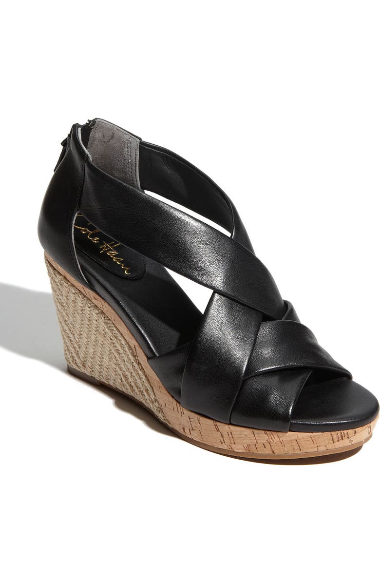 Cole Haan 'Air Delfina' Cork & Jute Wedge Sandal, Main, color,