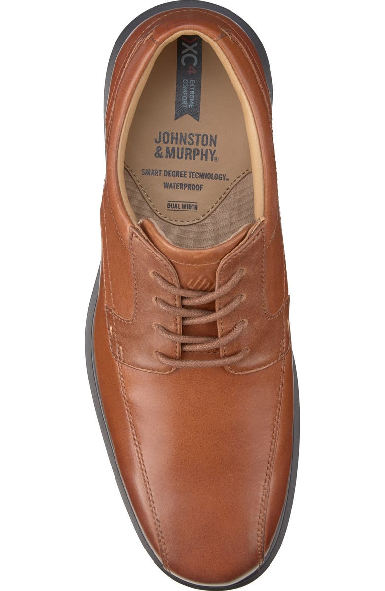 Johnston & Murphy Stanton Runoff 2.0 XC4 Waterproof Derby, Alternate, color, Tan Waterproof Full Grain