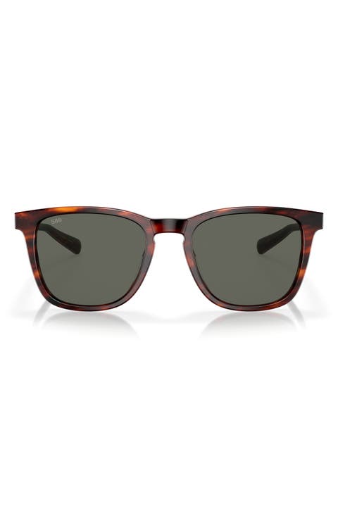 Sullivan 53mm Polarized Square Sunglasses
