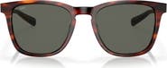 Costa Del Mar Sullivan 53mm Polarized Square Sunglasses