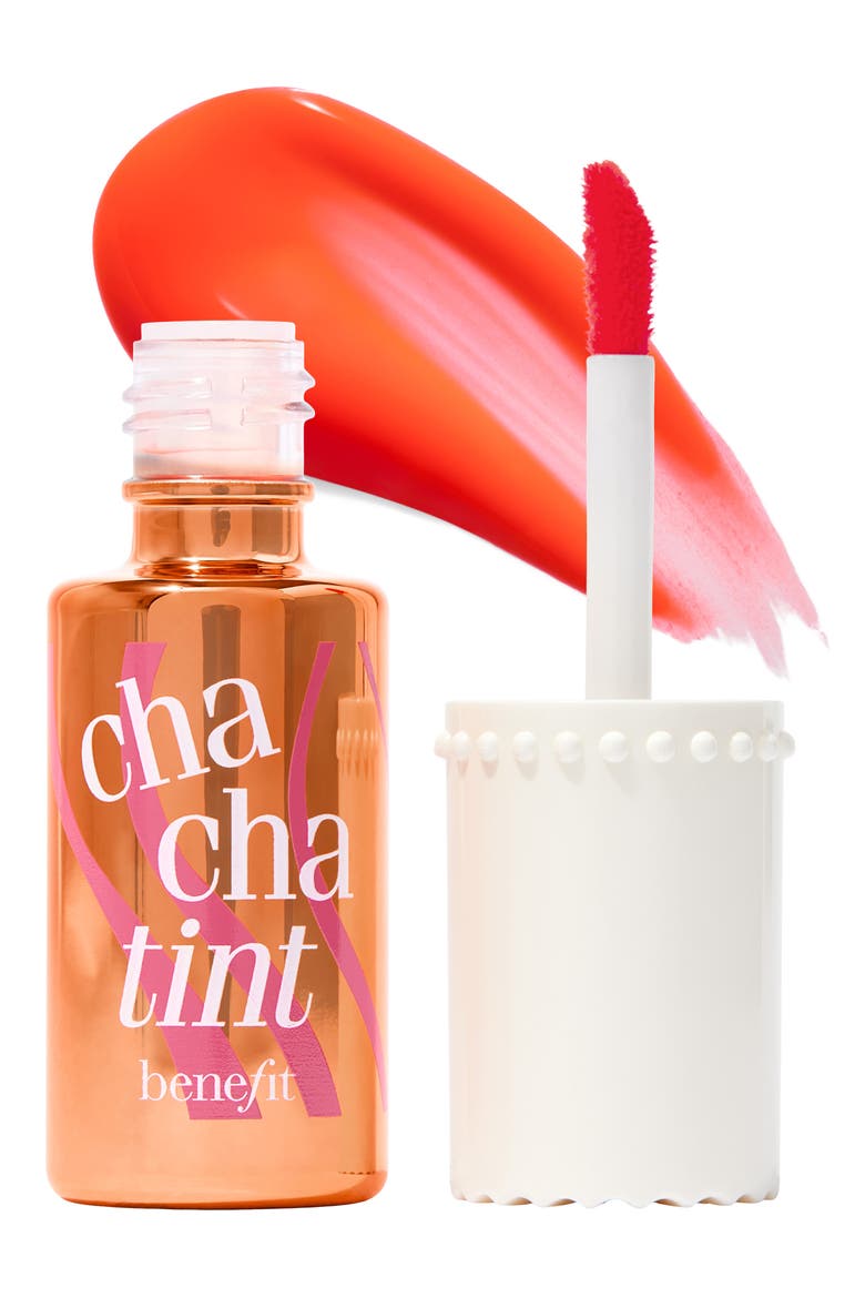 Liquid Lip Blush & Cheek Tint, Main, color, CHACHATINT / MANGO