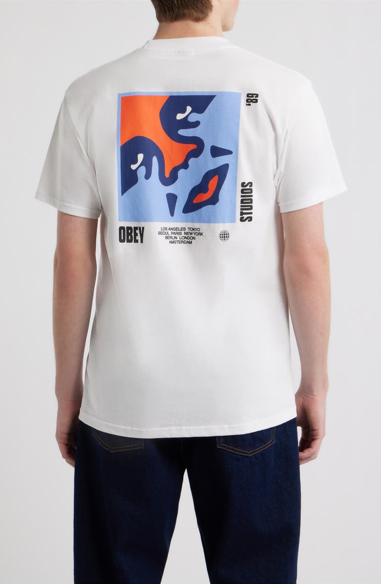 Obey Icon '89 Graphic T-Shirt, Alternate, color, White
