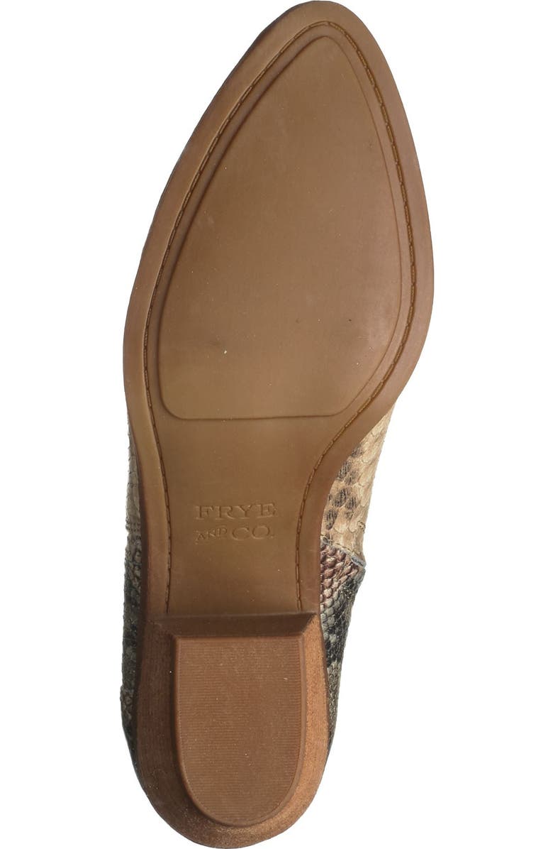 FRYE AND CO Jacy Chelsea Snake Embossed Boot, Alternate, color,