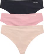 Calvin Klein Invisibles 3-Pack Thongs