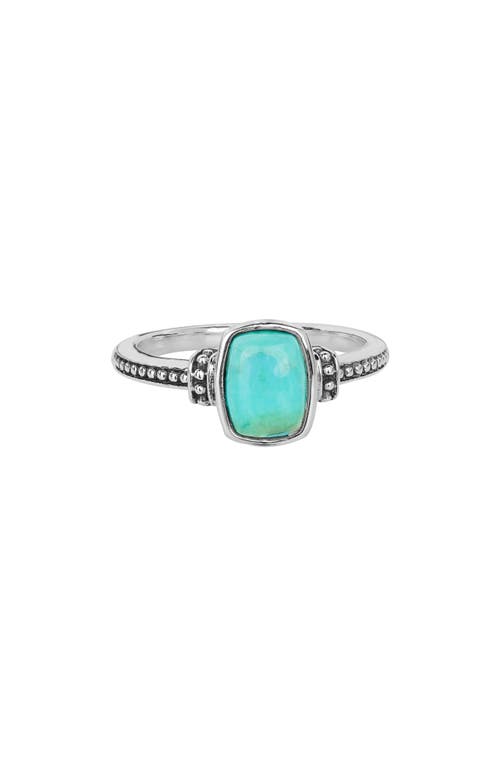 Ys Gems Mohave Turquoise Ring In Blue