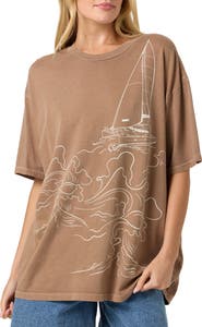 O'Neill OG Boat Oversized Graphic T-shirt