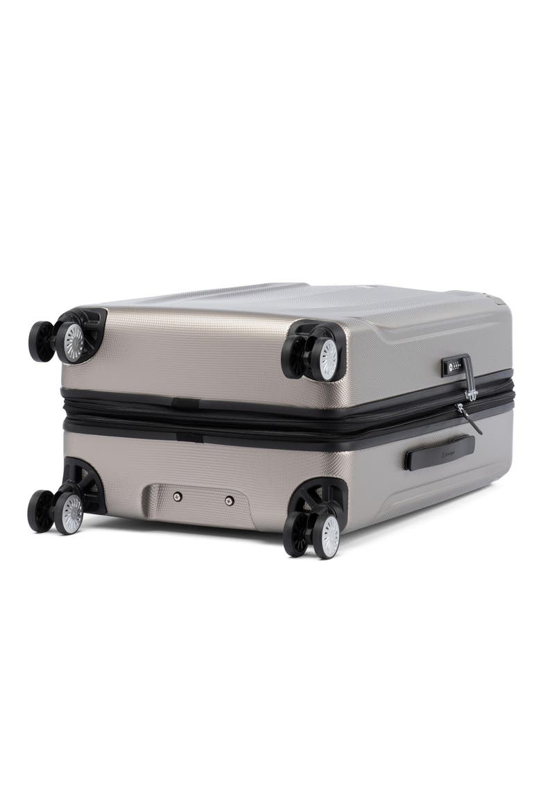 Pathways 3 Hardside Expandable 25" Medium Checked Spinner Luggage, Alternate, color, Champagne