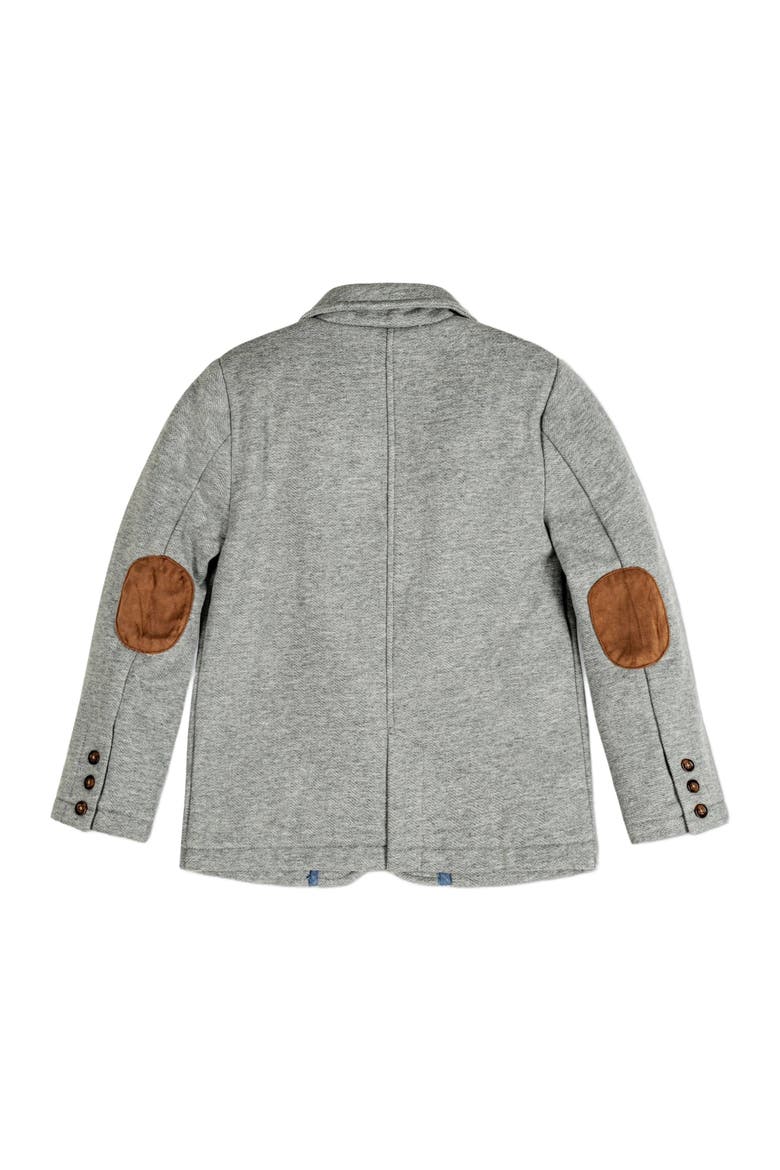 Baby Boys' Fleece Blazer, Infant, Alternate, color, Gray Heather Herringbone