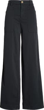 Frank & Eileen Limerick Pocket Wide Leg Pants