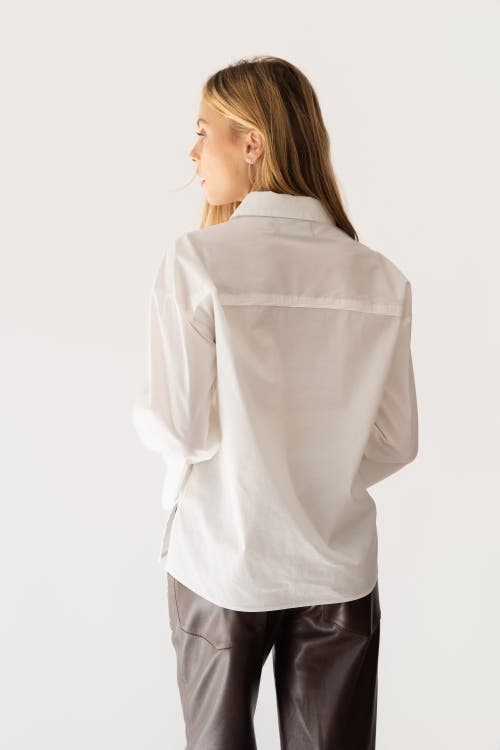 Shani X By Tess La Chemise In White