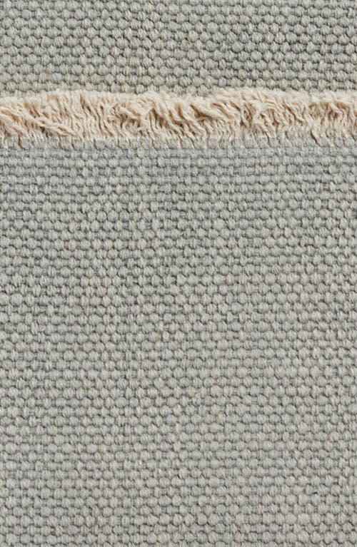 Next Fringe Woven Cotton Set Of 4 Placemats In Grey