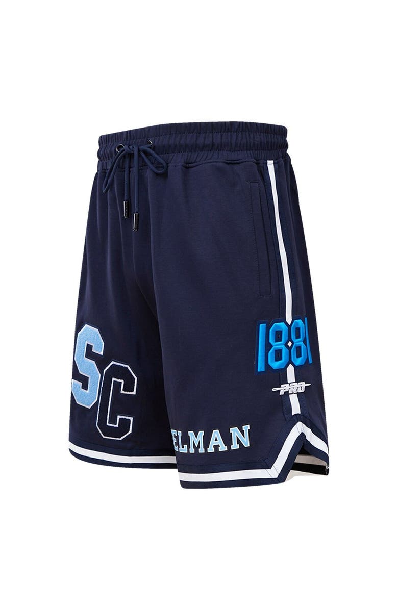 PRO STANDARD Men's Pro Standard Navy Spelman College Jaguars University Classic Shorts, Alternate, color, Navy
