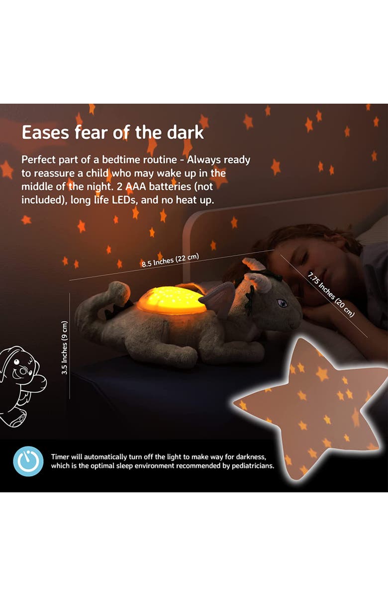 Cloud B Twilight Buddies - Calming Plush Toy & Nightlight Star Projector, Alternate, color, Dragon