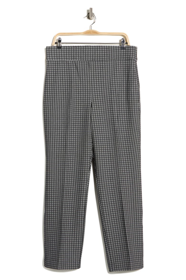Slim Ponte Knit Pants, Alternate, color, MINI COLLIER