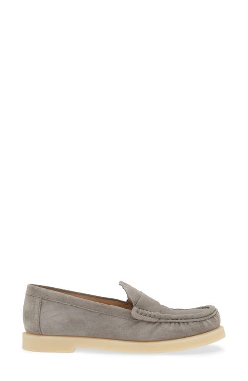 Stuart Weitzman Blake Loafer In Flannel/cream