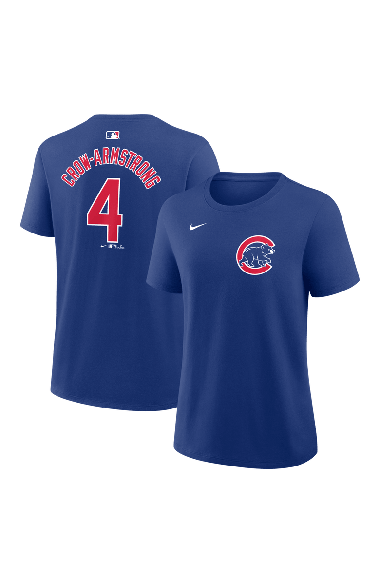 Nike Women's Nike Pete Crow-Armstrong Royal Chicago Cubs Name & Number T-Shirt, Main, color, Royal