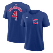 Nike Women's Nike Pete Crow-Armstrong Royal Chicago Cubs Name & Number T-Shirt