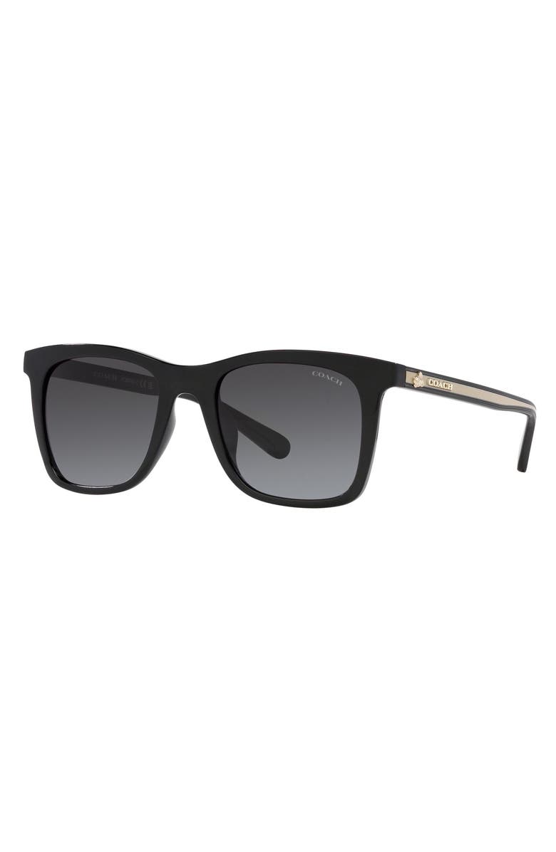 COACH 51mm Gradient Square Sunglasses, Alternate, color,